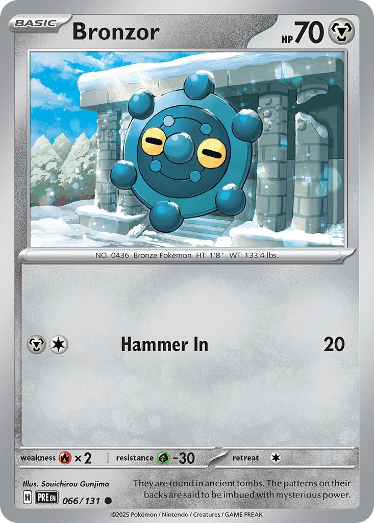 Bronzor 寶可夢 card