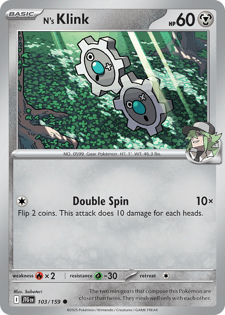 N's Klink Journey Together card