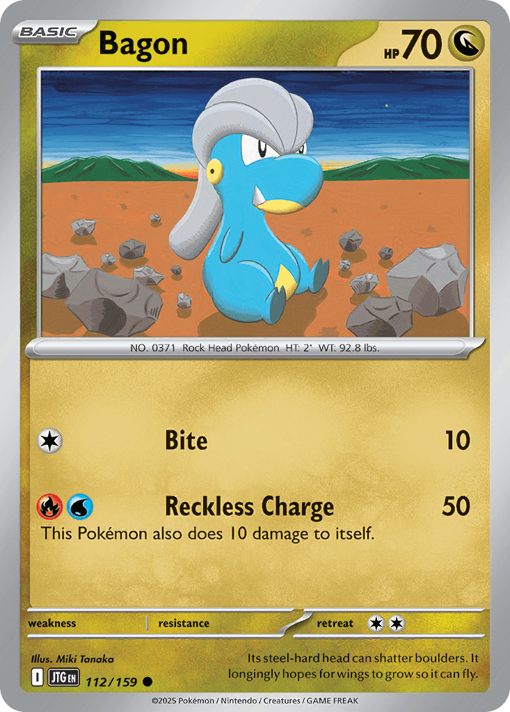 Bagon Journey Together card