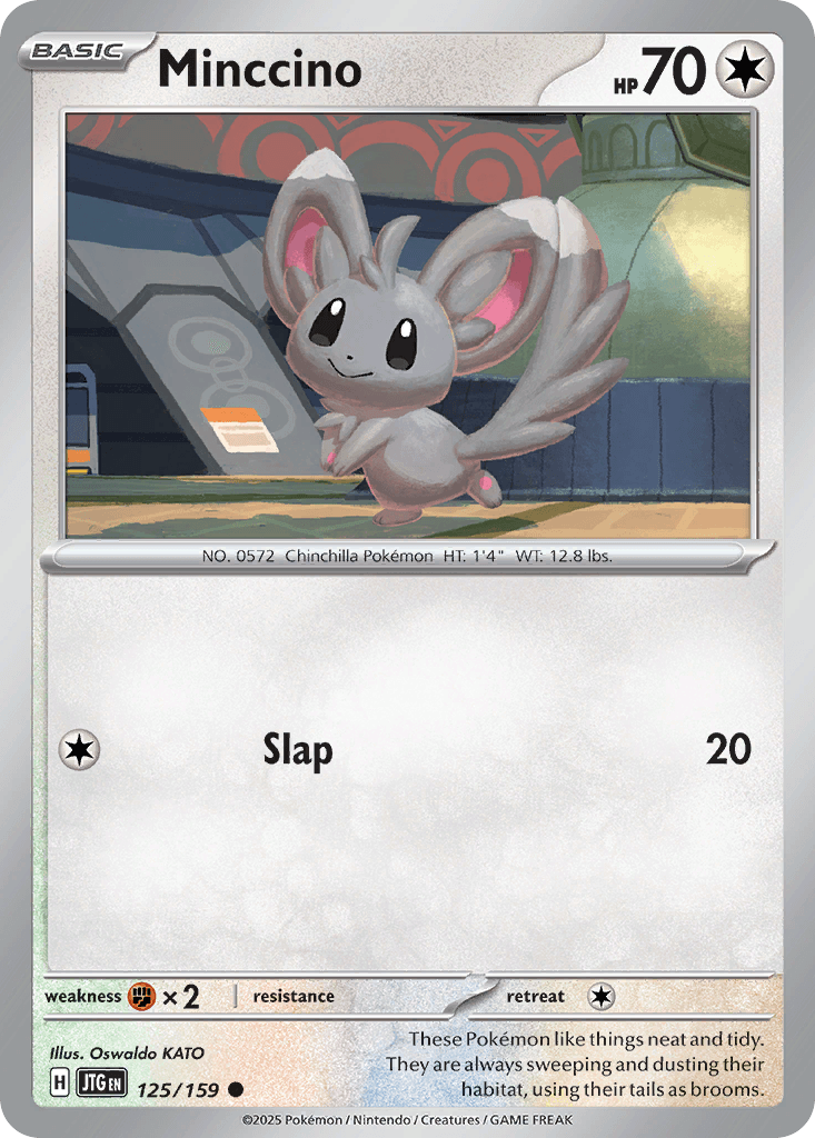 Minccino Journey Together card