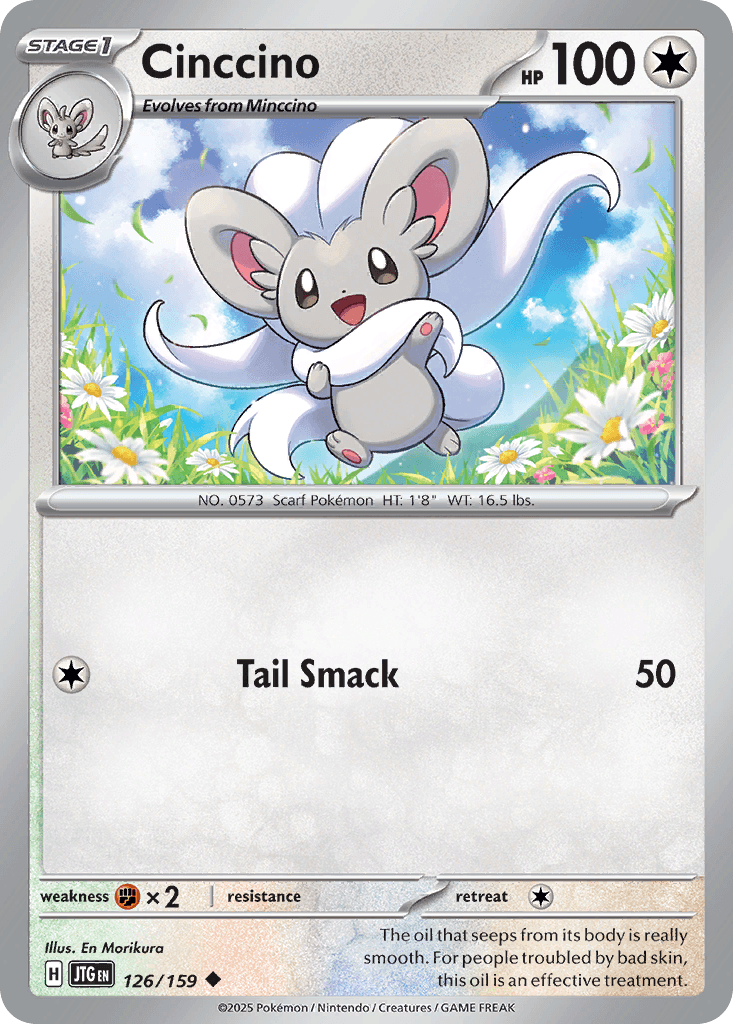 Cinccino Journey Together card