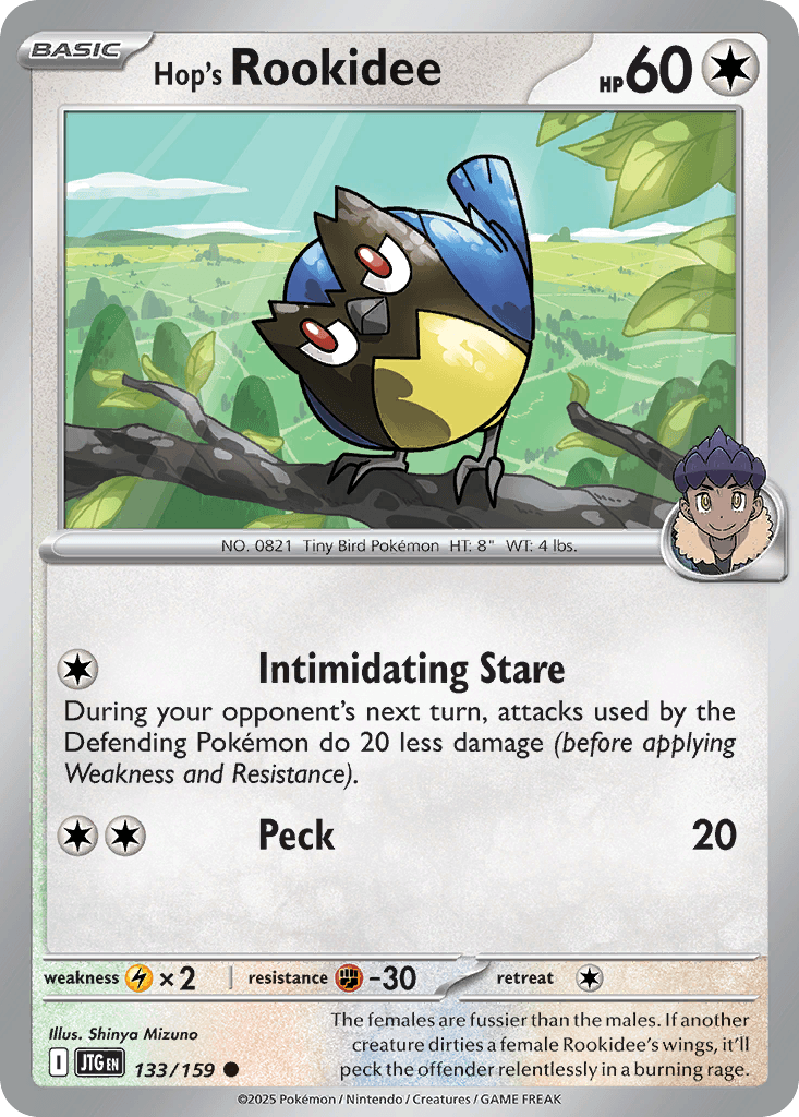 Hop's Rookidee Journey Together card