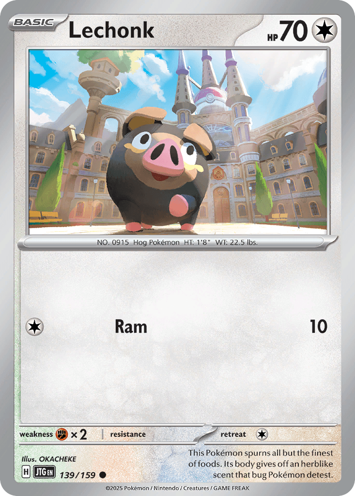 Lechonk Journey Together card