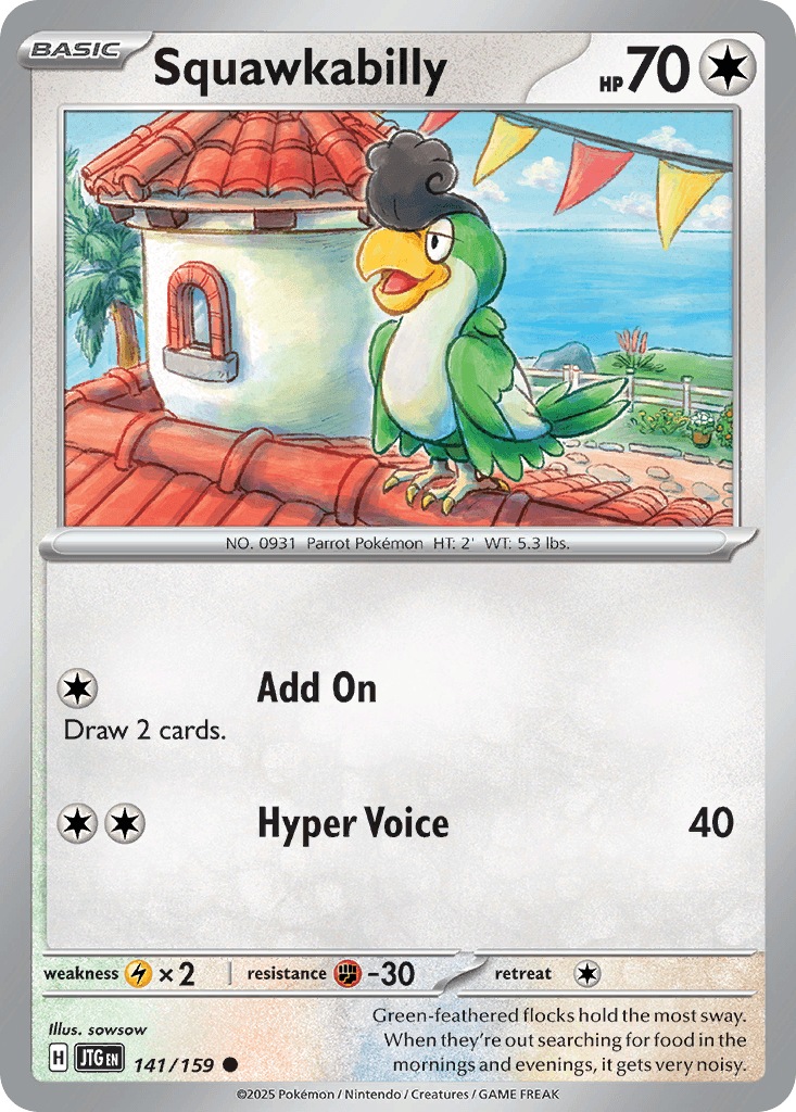 Squawkabilly Journey Together card