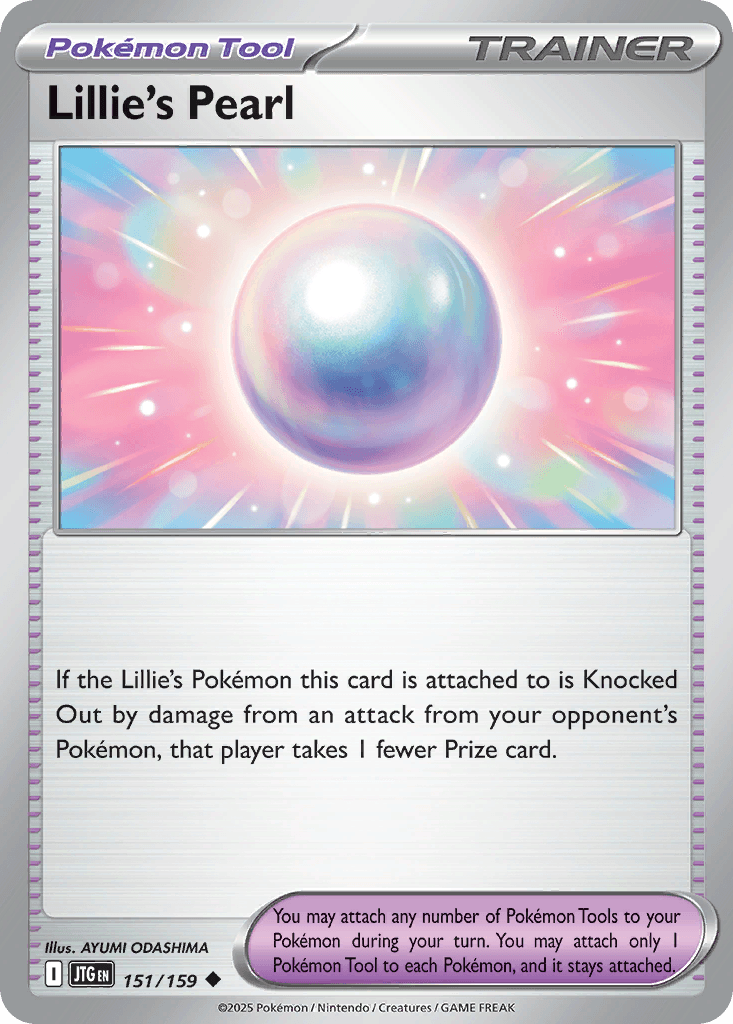 Lillie's Pearl Journey Together card