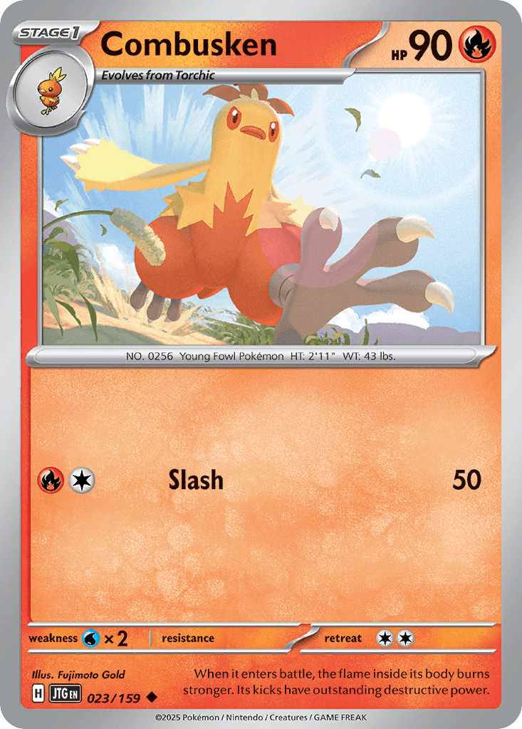 Combusken Journey Together card