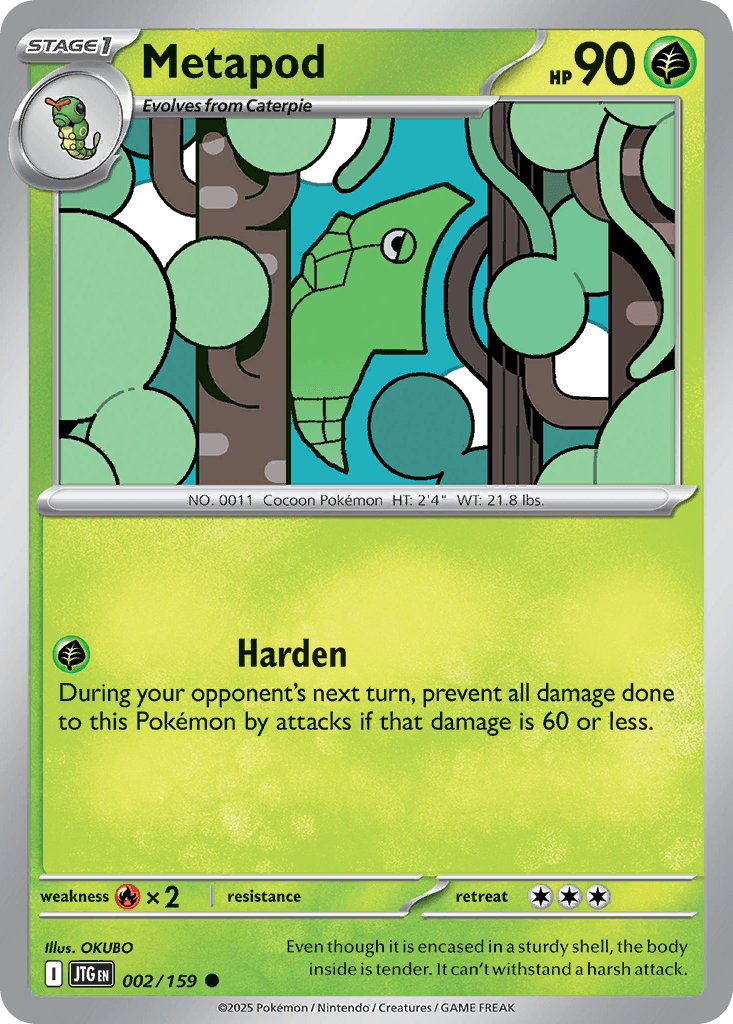 Metapod Journey Together card
