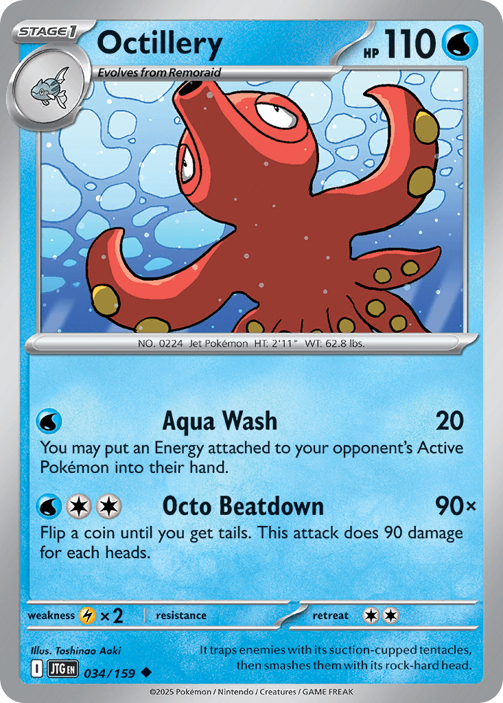 Octillery Journey Together card