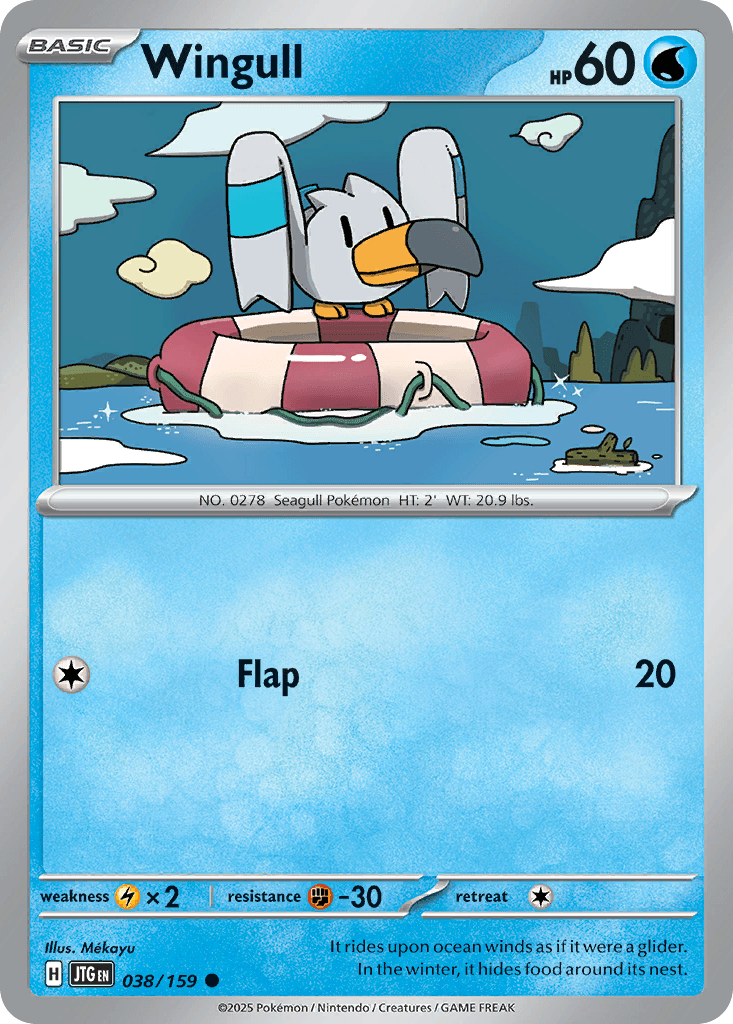 Wingull Journey Together card
