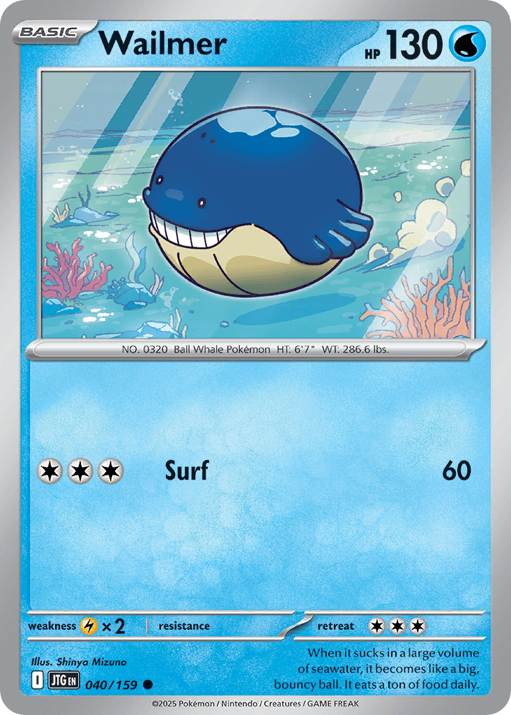 Wailmer Journey Together card