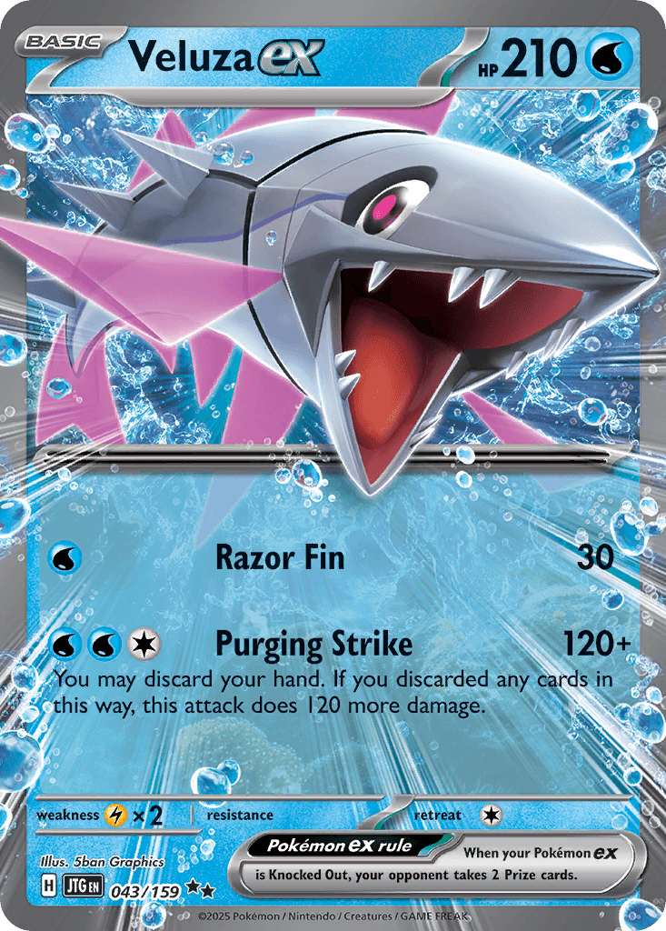 Veluza ex Journey Together card