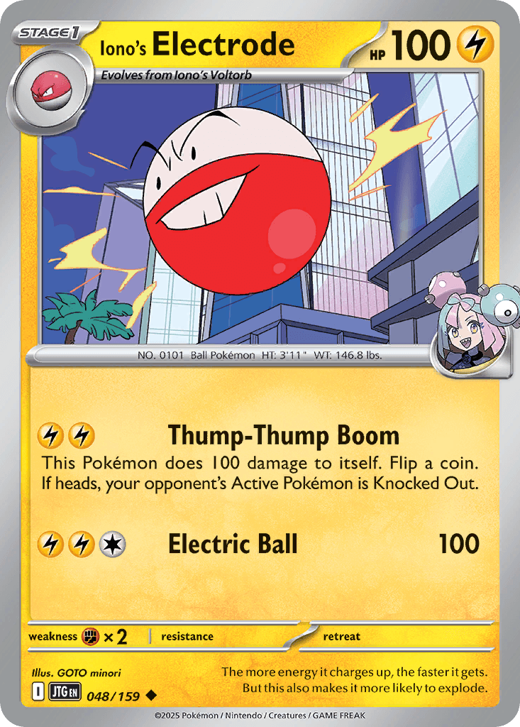 Iono's Electrode Journey Together card