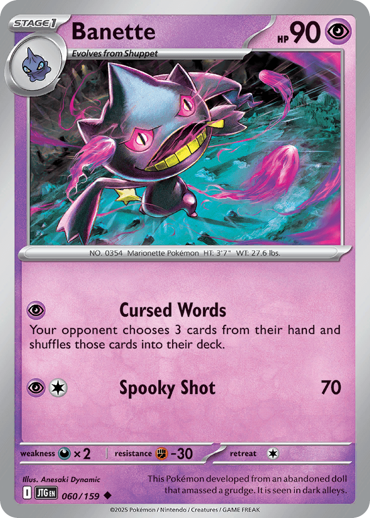 Banette Journey Together card