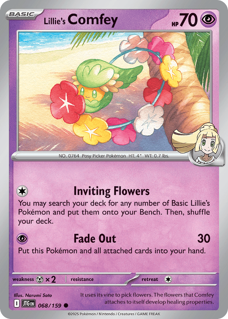 Lillie's Comfey Journey Together card