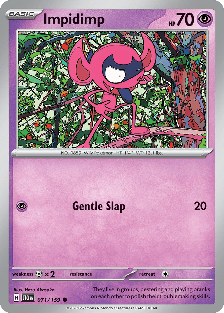 Impidimp Journey Together card