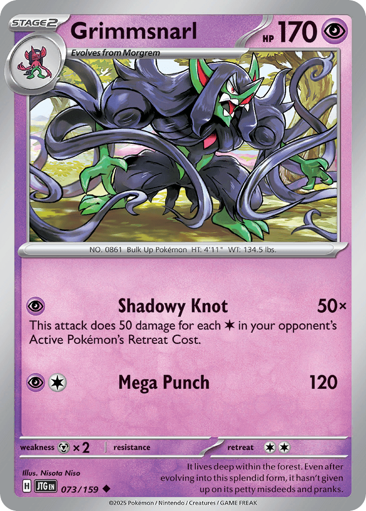 Grimmsnarl Journey Together card