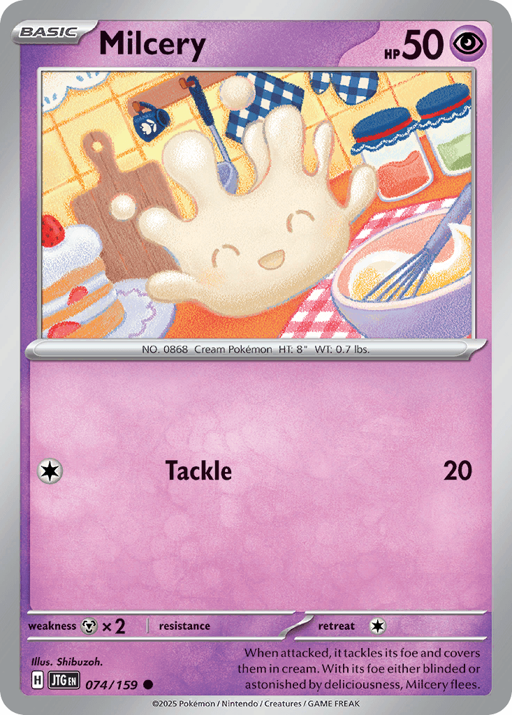 Milcery Journey Together card