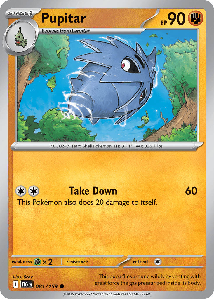Pupitar Journey Together card