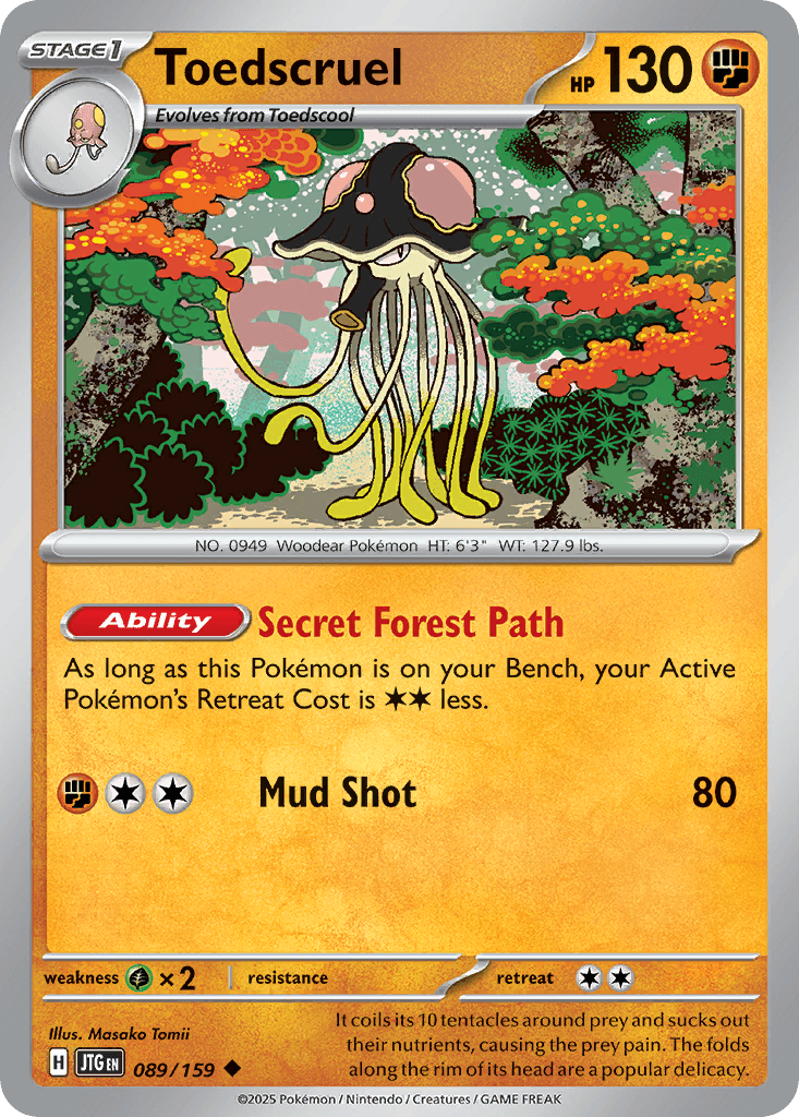 Toedscruel Journey Together card