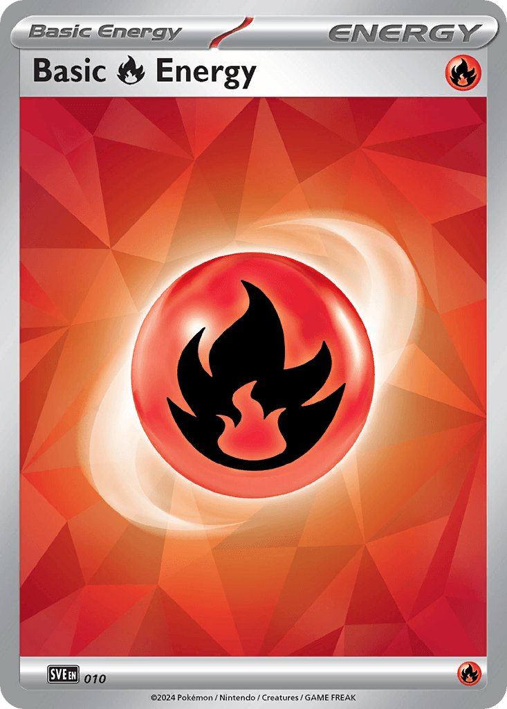 Basic Fire Energy Scarlet & Violet Energies card