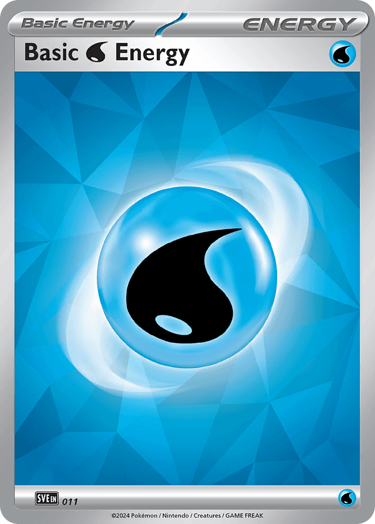 Basic Water Energy Scarlet & Violet Energies card