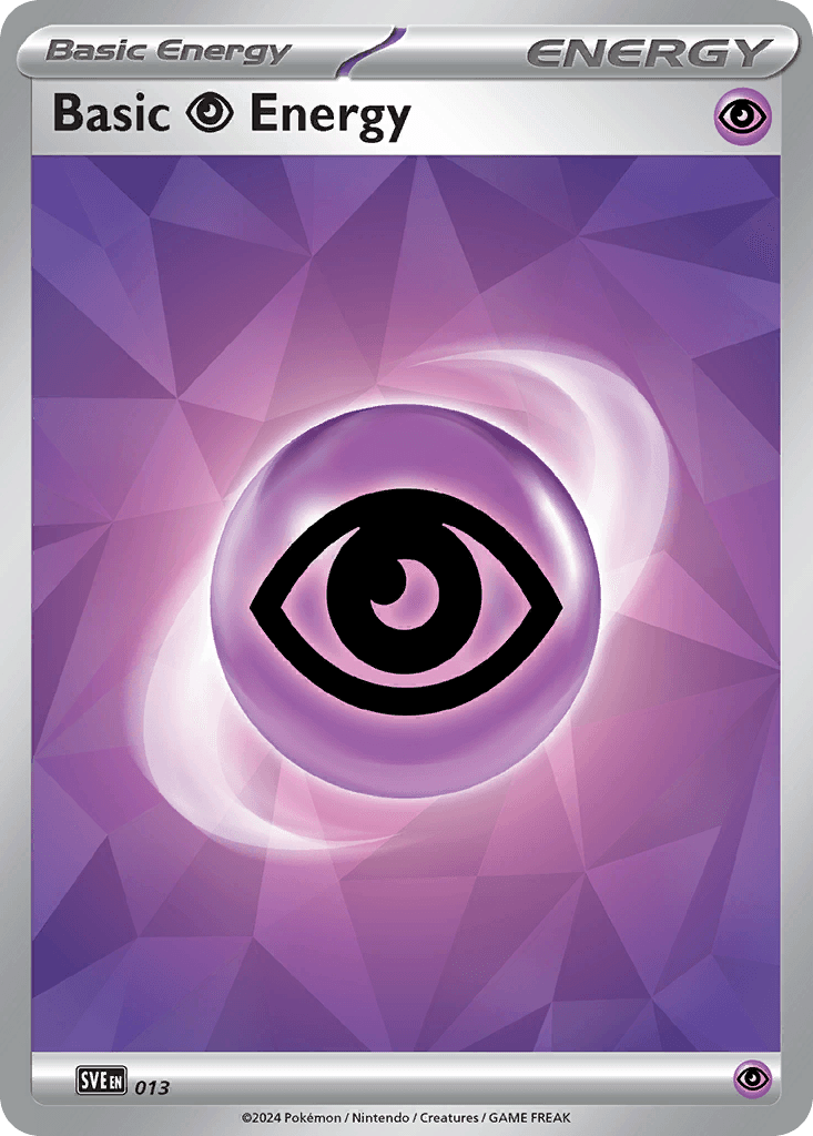 Basic Psychic Energy Scarlet & Violet Energies card