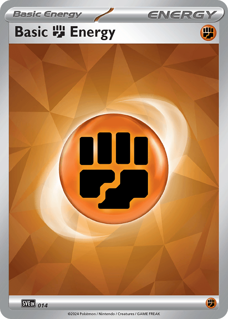 Basic Fighting Energy Scarlet & Violet Energies card