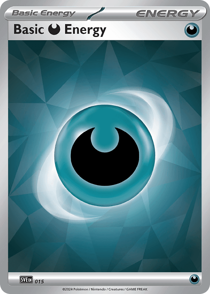 Basic Darkness Energy Scarlet & Violet Energies card