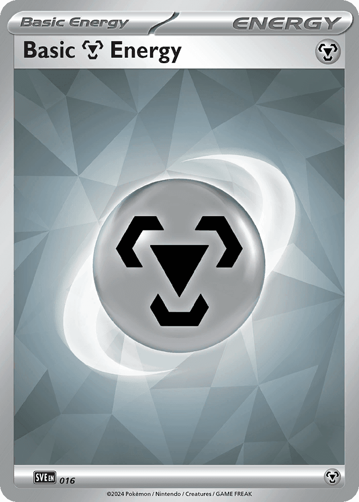Basic Metal Energy Scarlet & Violet Energies card