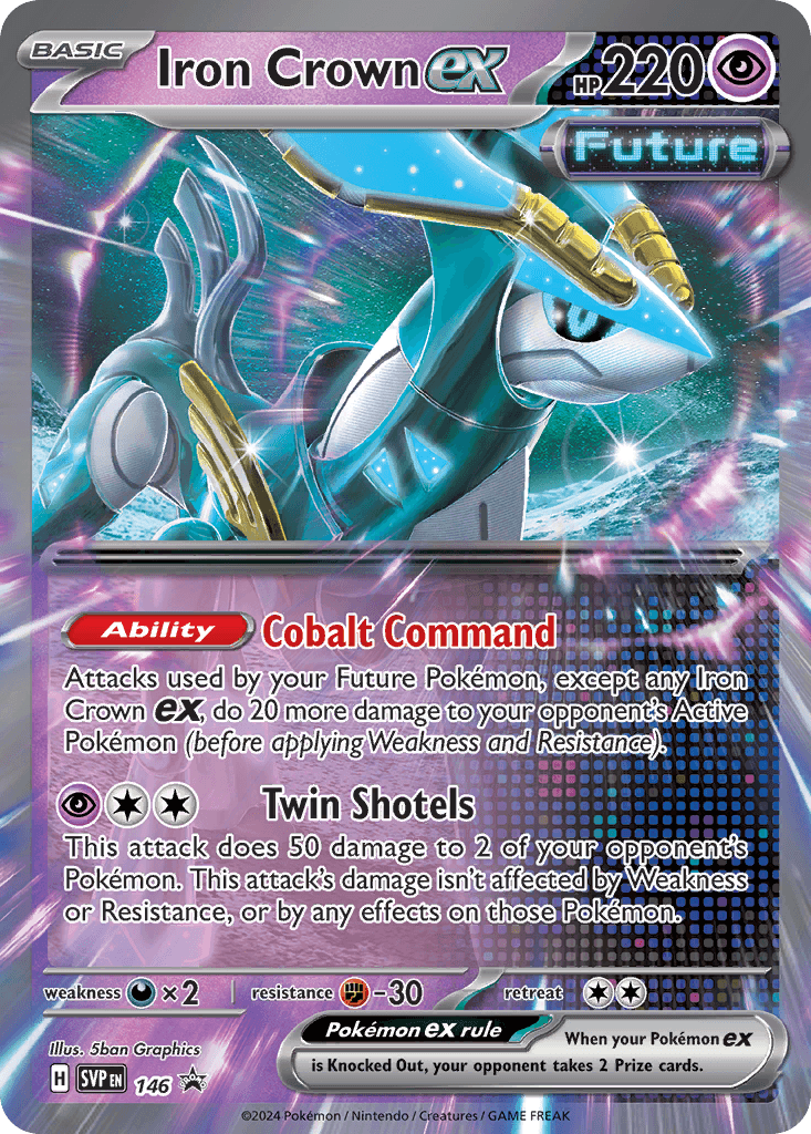 Iron Crown ex Scarlet & Violet Black Star Promos card