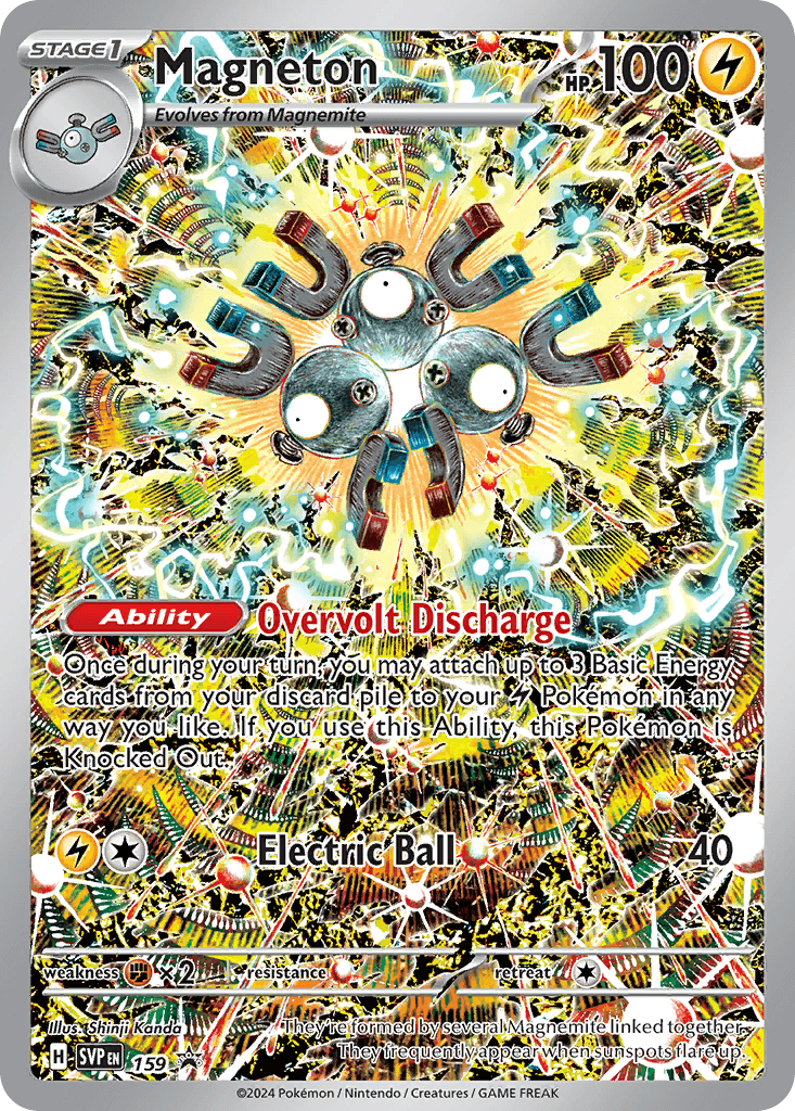 Magneton Scarlet & Violet Black Star Promos card