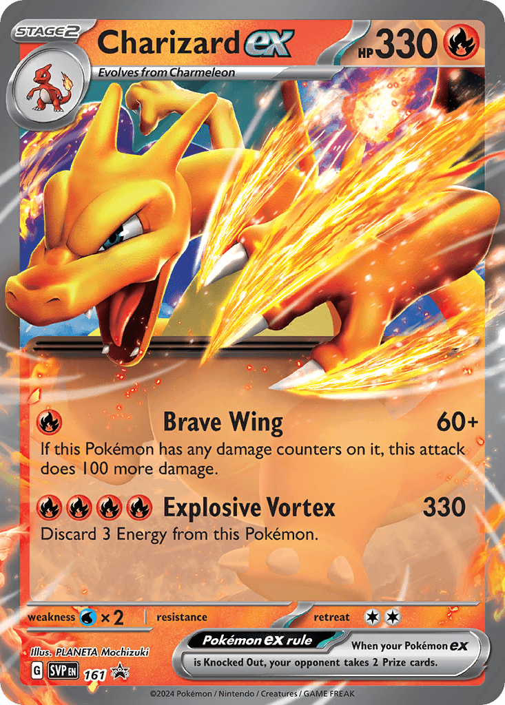 Charizard ex Scarlet & Violet Black Star Promos card