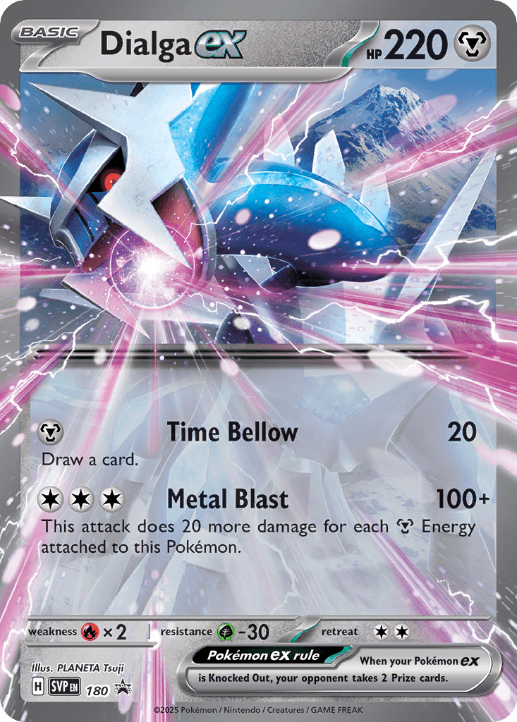 Dialga ex Scarlet & Violet Black Star Promos card