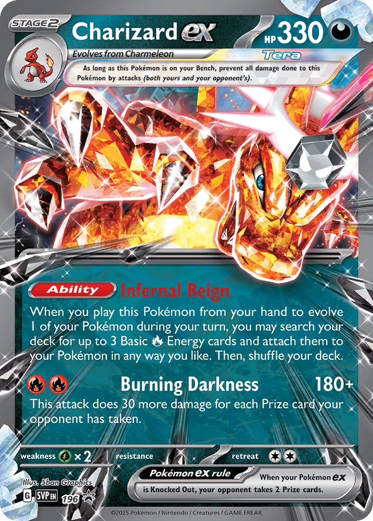 Charizard ex Scarlet & Violet Black Star Promos card