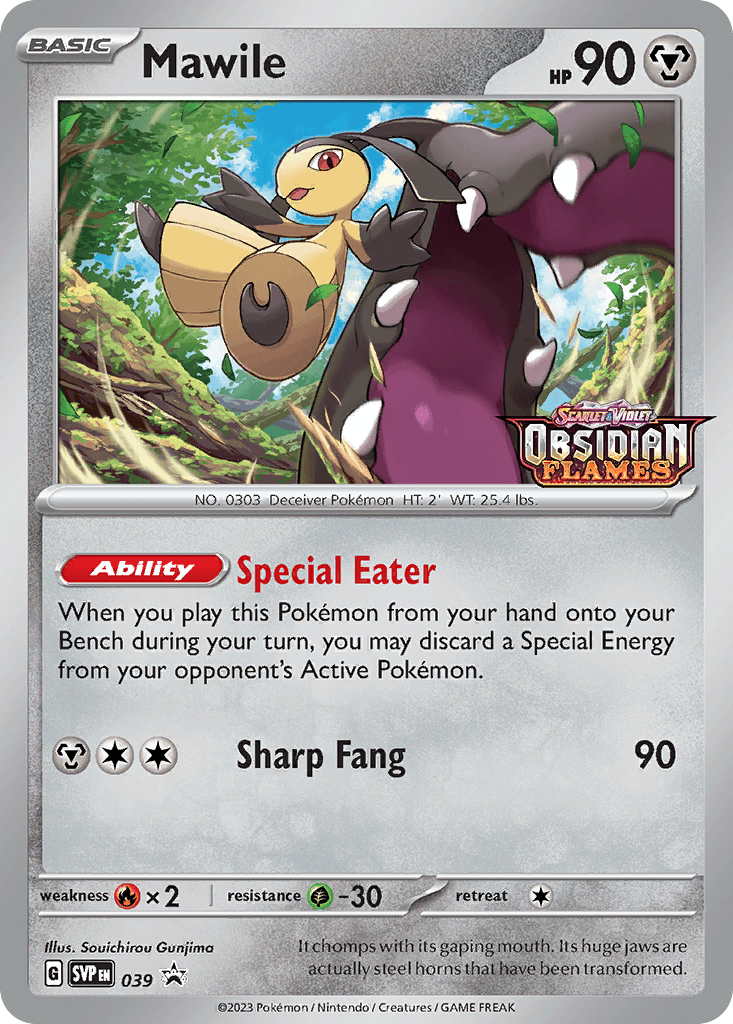 Mawile Scarlet & Violet Black Star Promos card