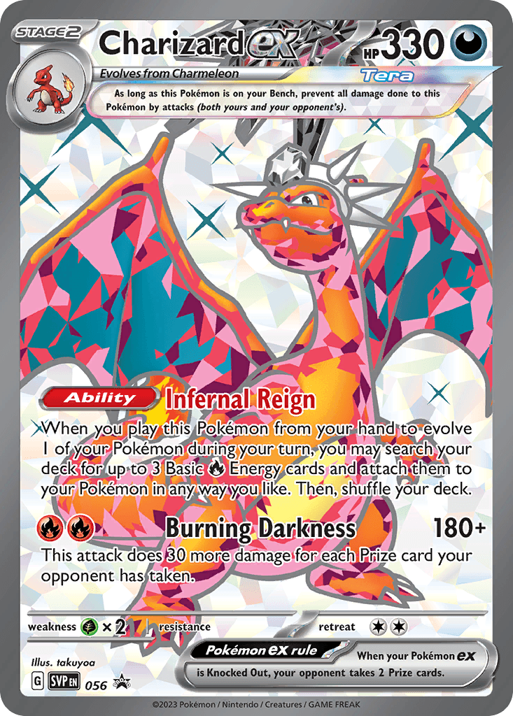 Charizard ex Scarlet & Violet Black Star Promos card