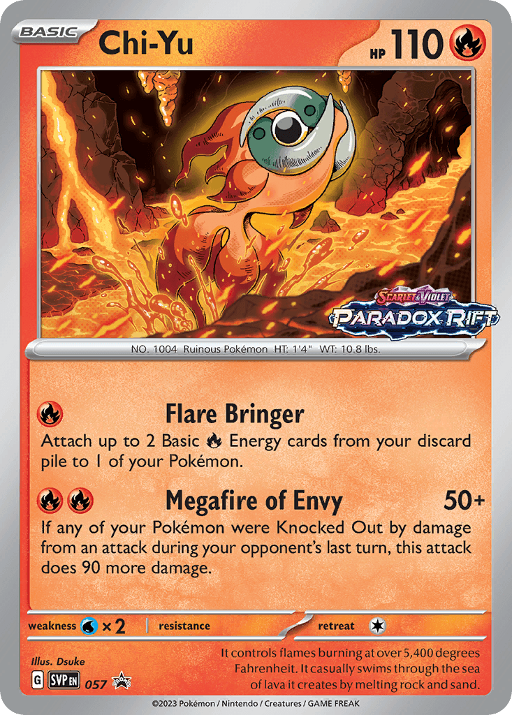 Chi-Yu Scarlet & Violet Black Star Promos card