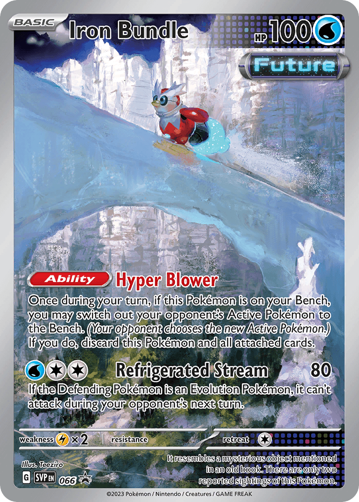 Iron Bundle Scarlet & Violet Black Star Promos card