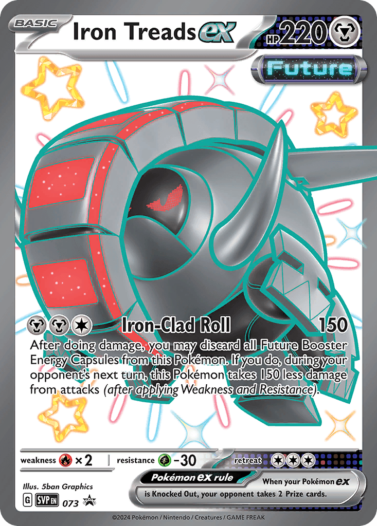 Iron Treads ex Scarlet & Violet Black Star Promos card