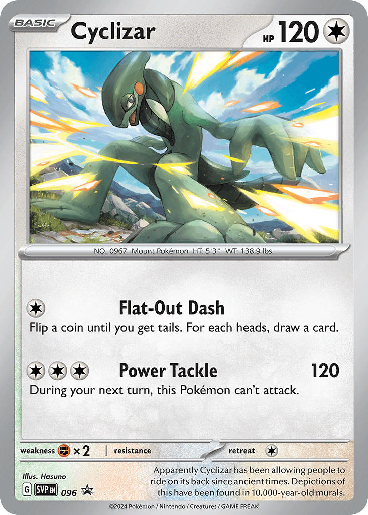Cyclizar Scarlet & Violet Black Star Promos card