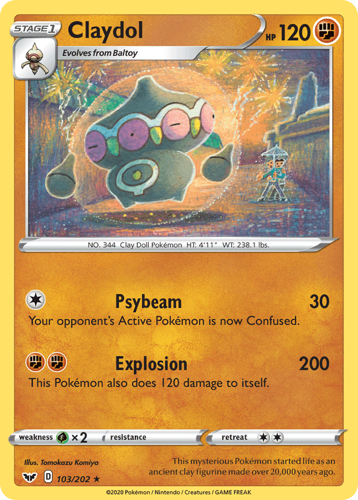 Claydol 寶可夢 card