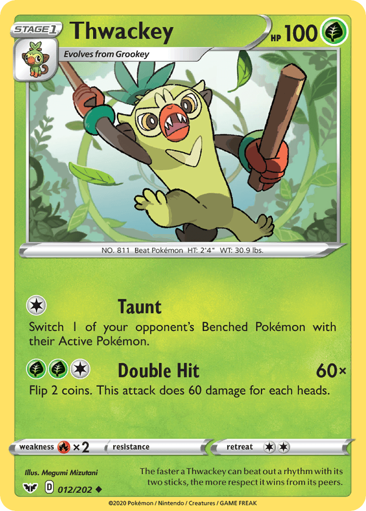 Thwackey Sword & Shield card
