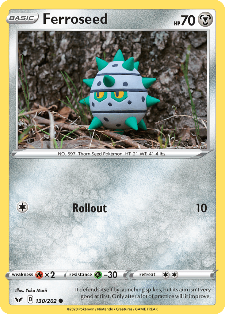 Ferroseed Sword & Shield card