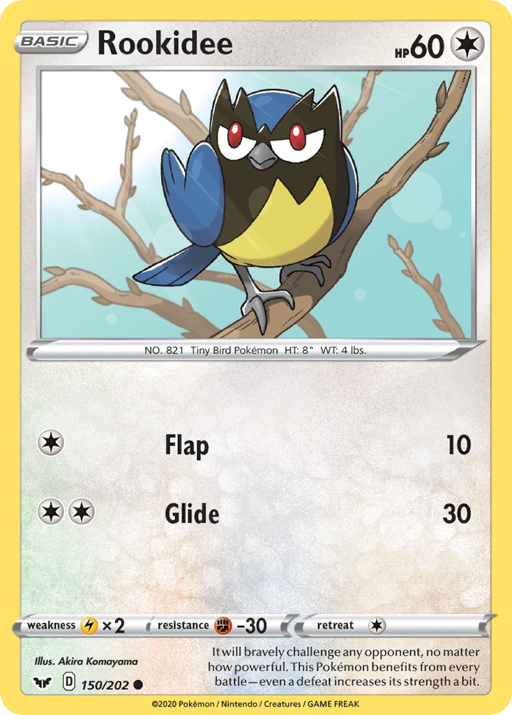Rookidee Sword & Shield card