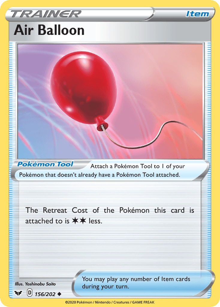 Air Balloon Sword & Shield card