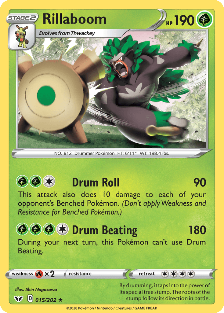 Rillaboom 宝可梦 card