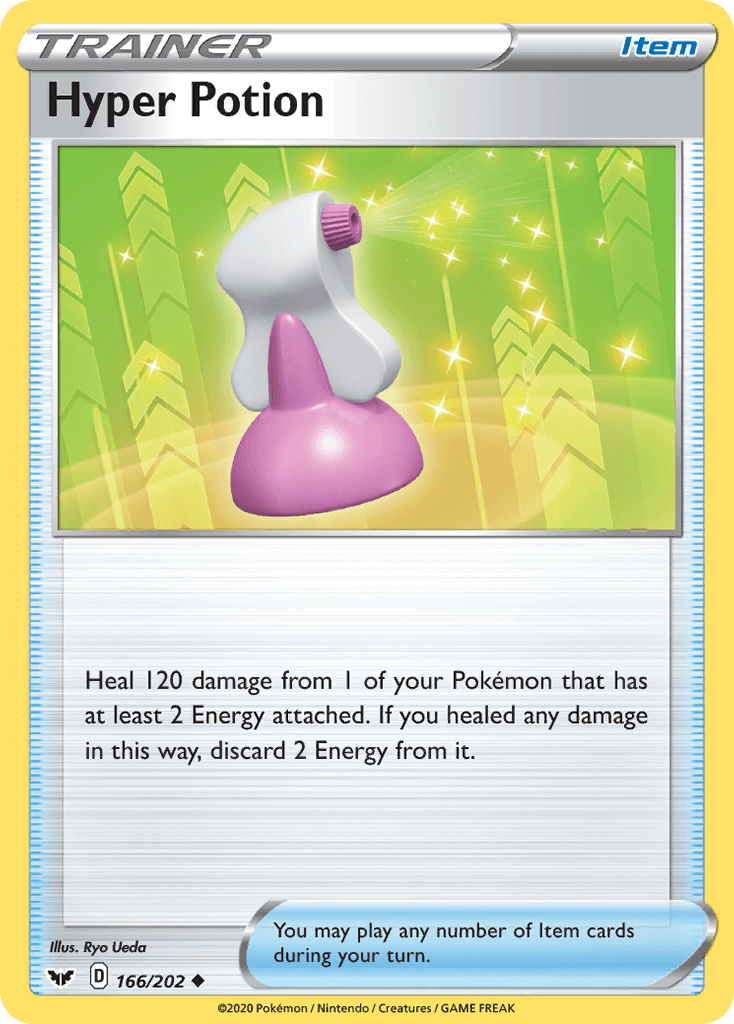 Hyper Potion 寶可夢 card