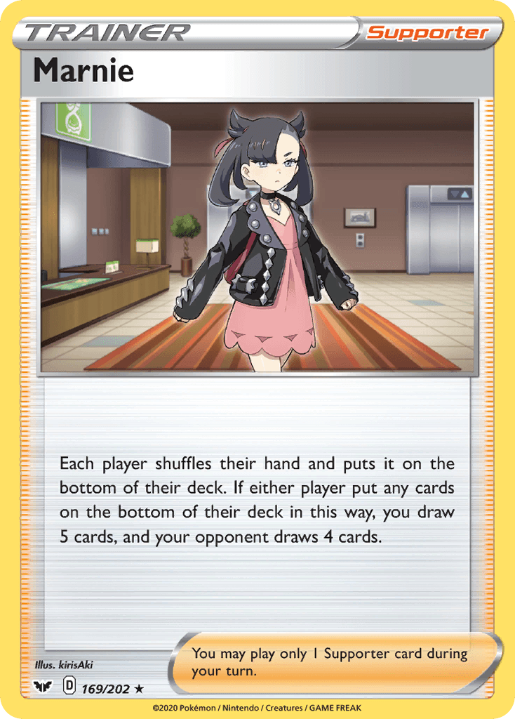 Marnie Sword & Shield card
