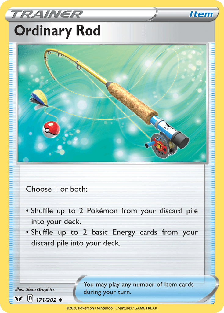 Ordinary Rod Sword & Shield card