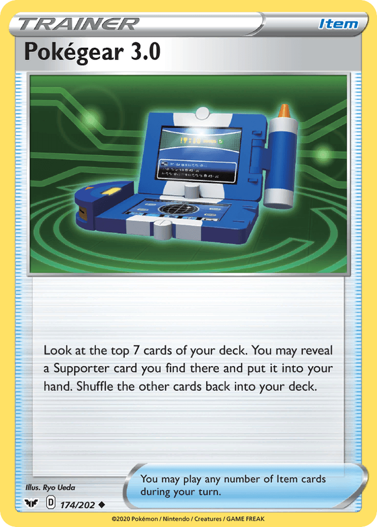 Pokégear 3.0 Sword & Shield card